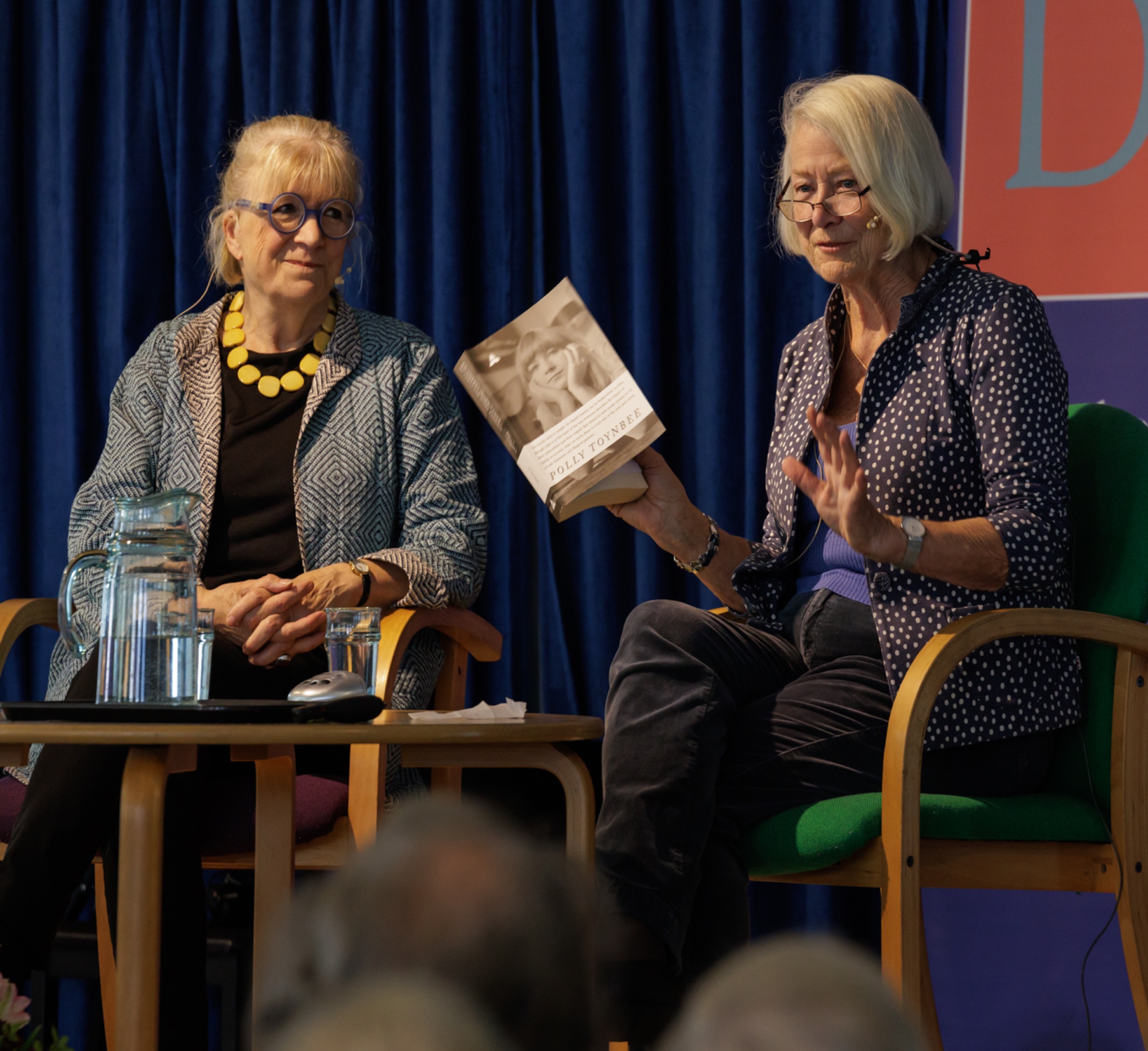 Polly Toynbee and Kate Adie
