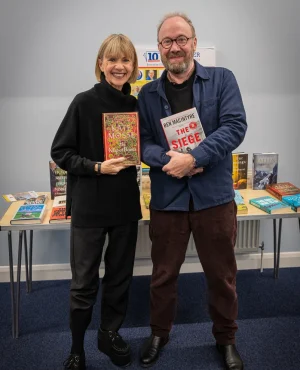 Kate Mosse and Ben Macintyre
