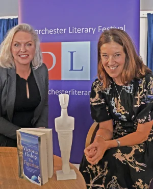 Victoria Hislop and Lulu Taylor