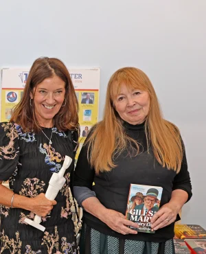 Victoria with Giles and Mary