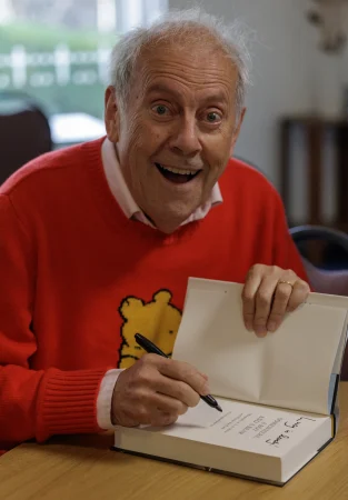 Gyles Brandreth book signing