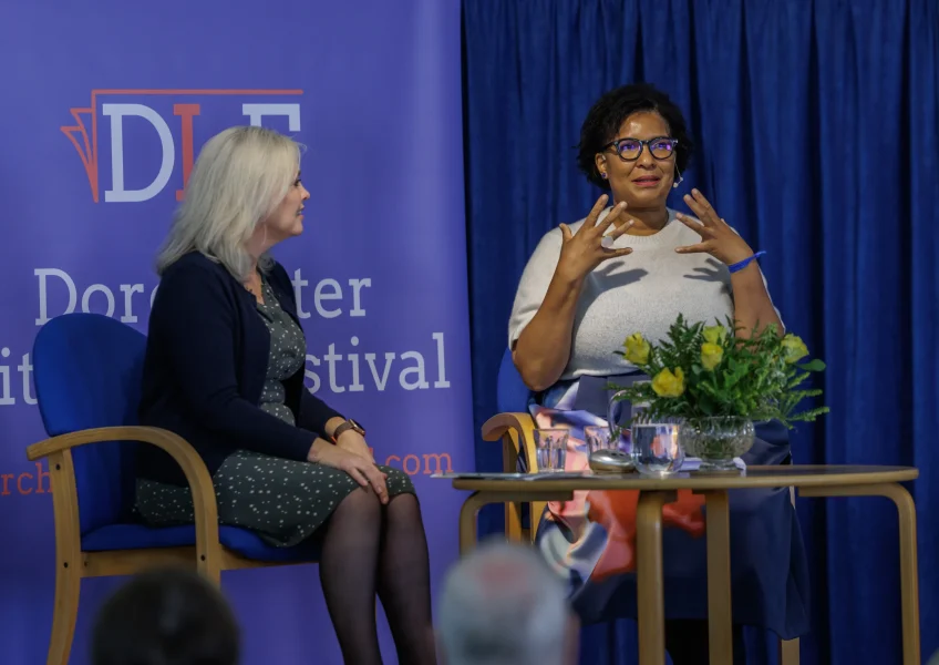 Monica Macias in conversation with Lulu Taylor Monica Macias in conversation with Lulu Taylor