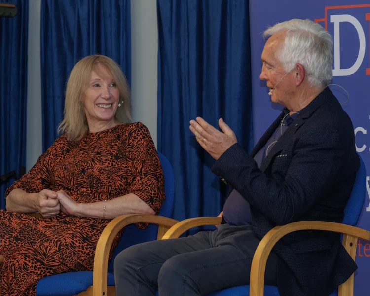 Pippa York and David Walsh in conversation Pippa York and David Walsh in conversation