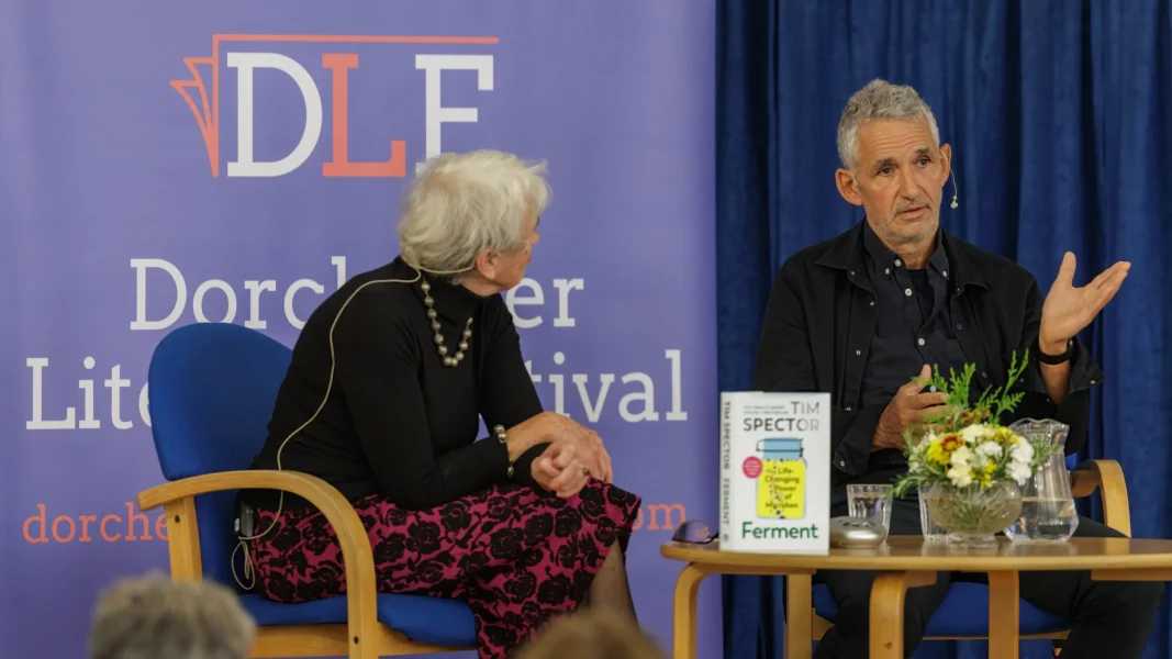 Tim Spector and Jenny Devitt Tim Spector and Jenny Devitt